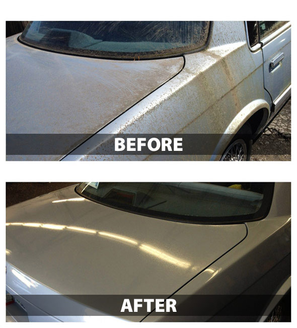 Detailed Car Before and After